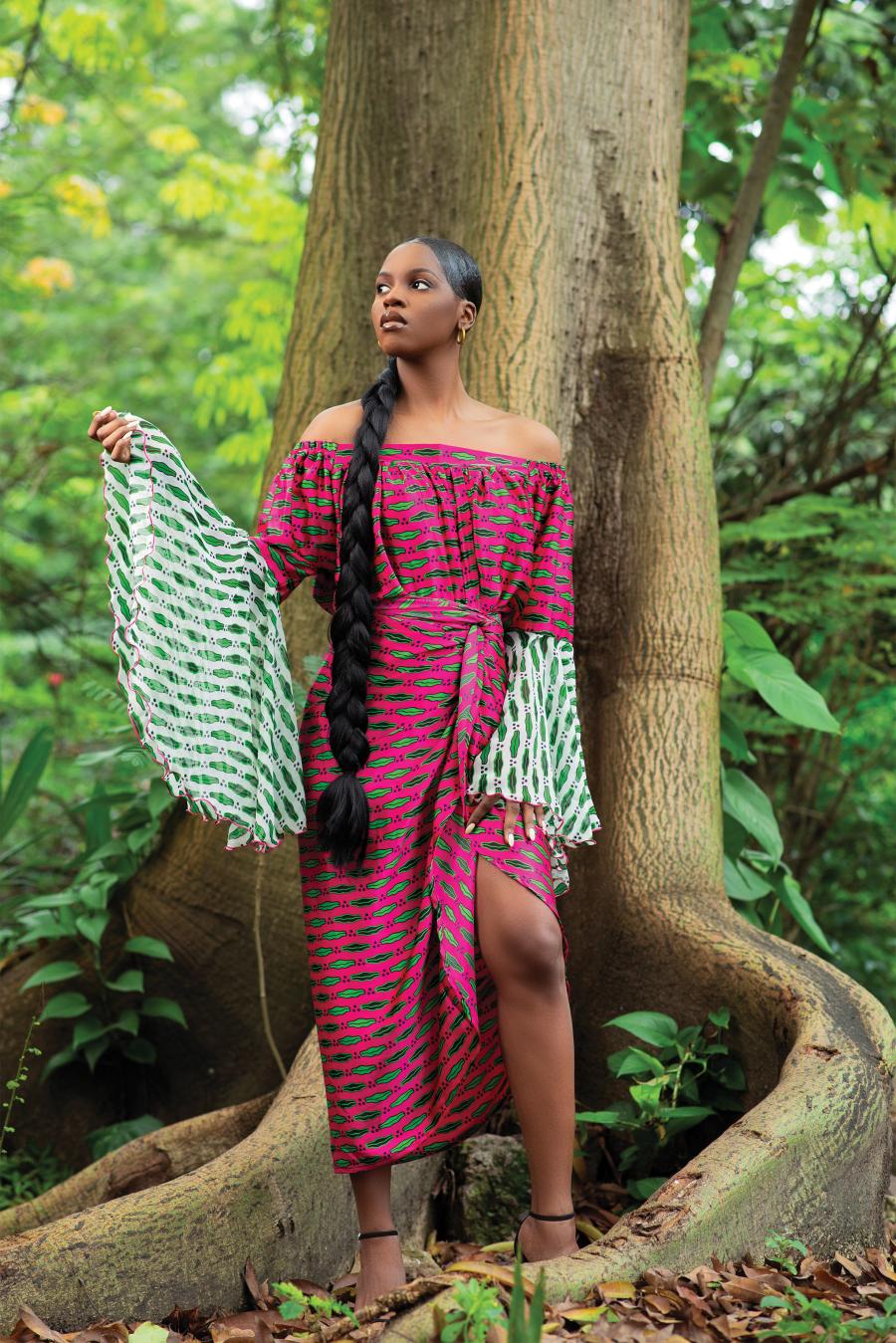 Kinya, la marque  de référence  du wax en soie