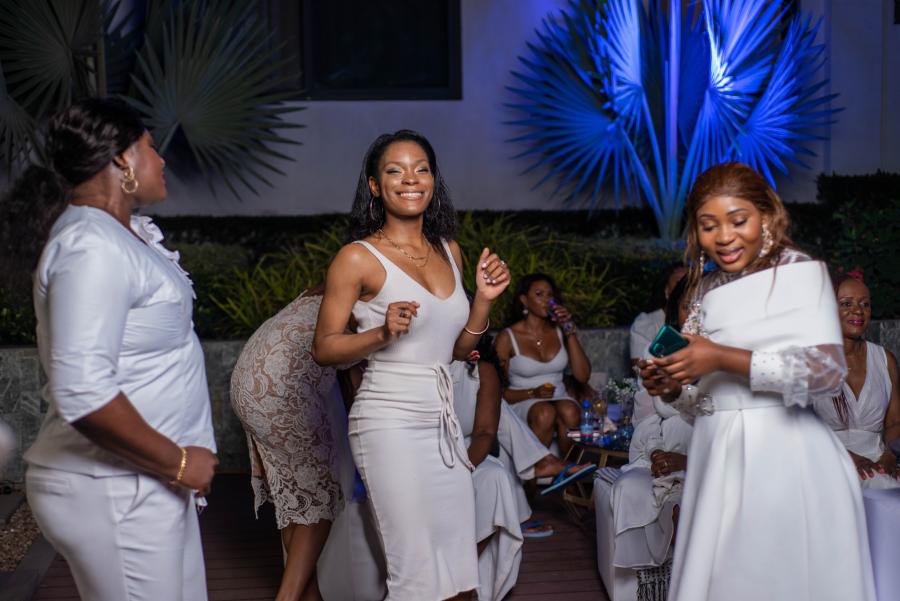 La soirée blanche   de bellissima